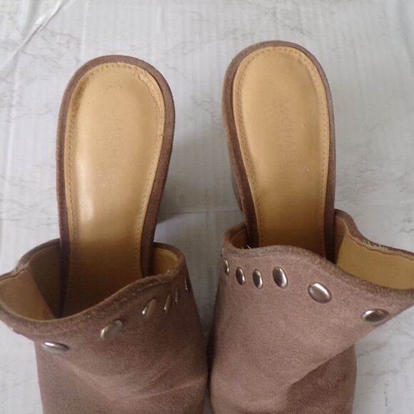 Mickael kors suede clogs 9 - Picture 5 of 11